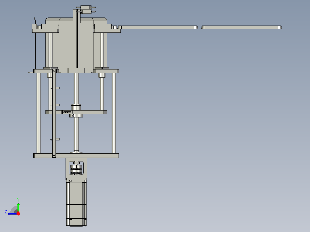 2022-22-PCM板升降机构右视图