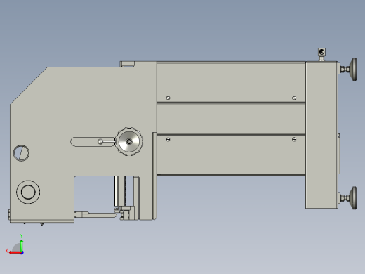 气动双压边金属板材折弯模具后视缩略图
