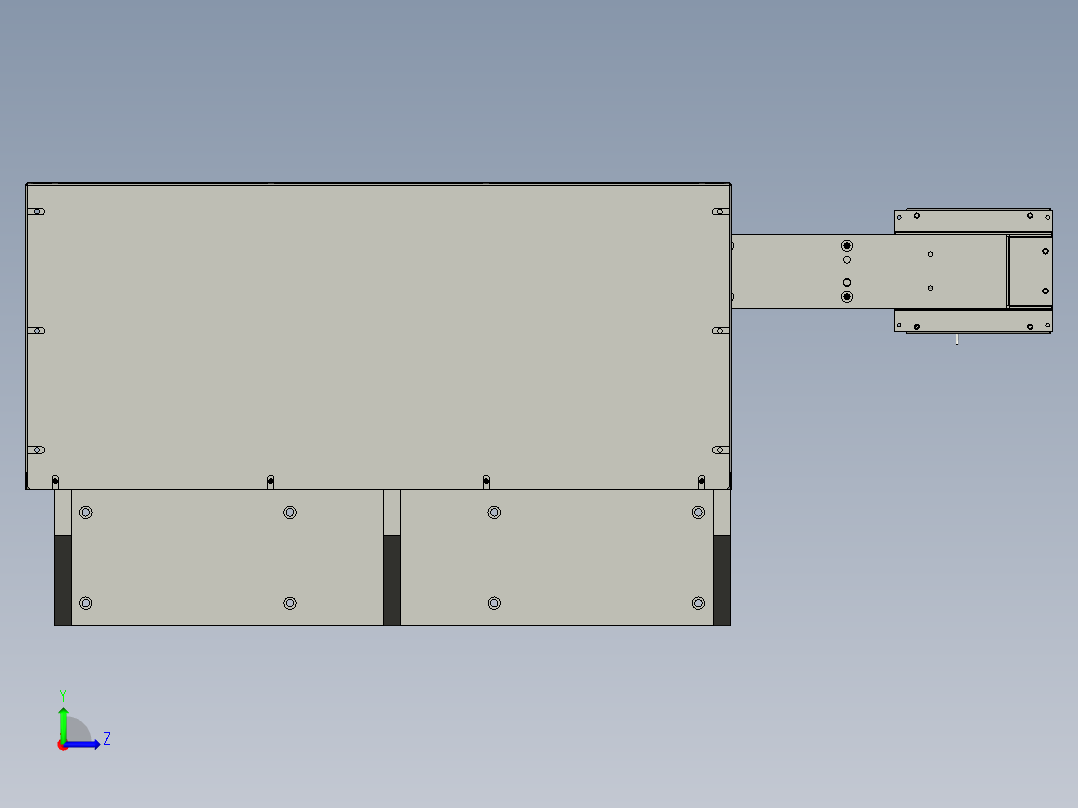 LSZ118004-04-00A皮秒光路部分左视图