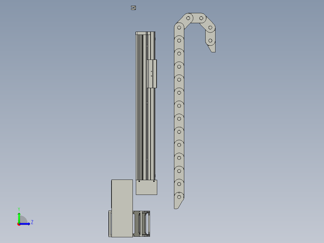 15tSRJJ2SRJY散热胶机械手左视图