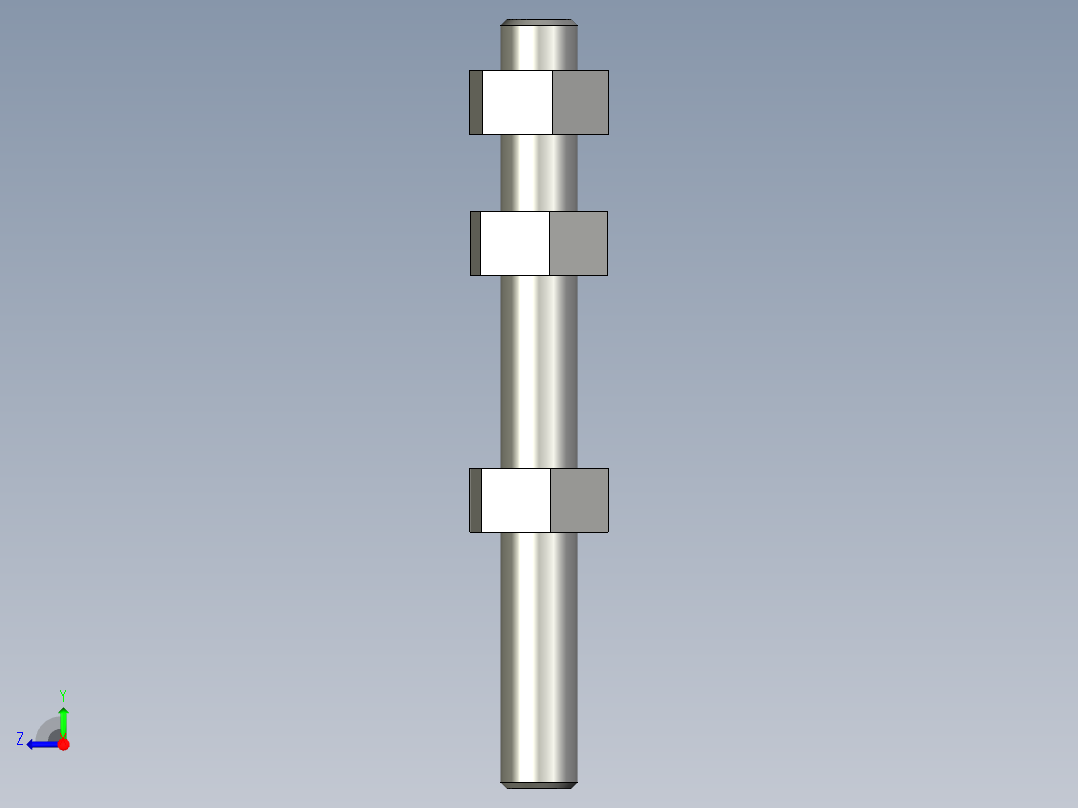 直振调节螺母组件M14-A右视图