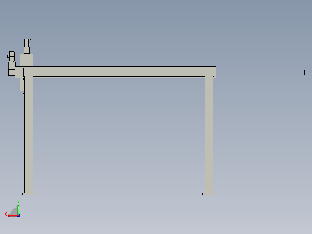 PCB排出模组后视图