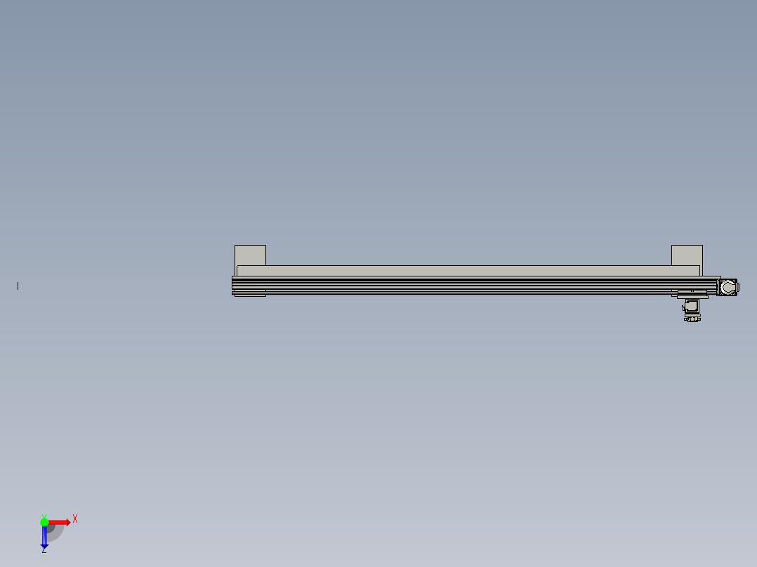 PCB排出模组俯视图