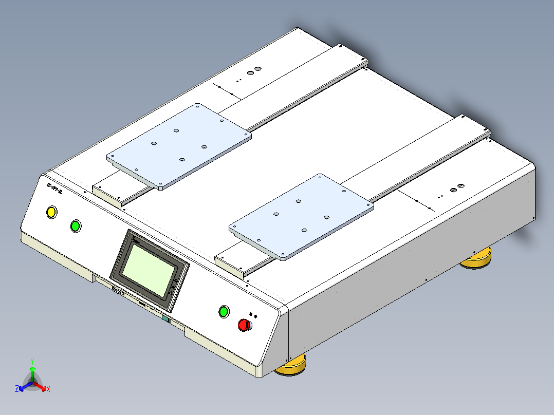 薄膜分离机主视图