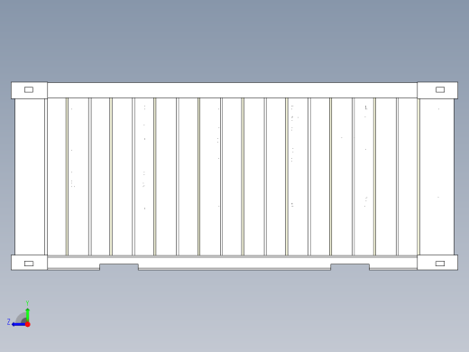 工厂化集装箱高密度养鱼右视缩略图