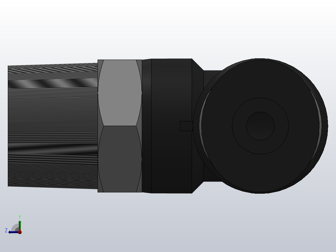 ISPL截止阀_ISPL06-02右视图