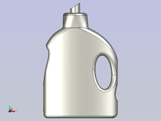 洗衣液瓶子前视缩略图