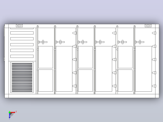 储能设备 储能柜huawei-luna2000-2-0mwh-bess--stp格式俯视缩略图