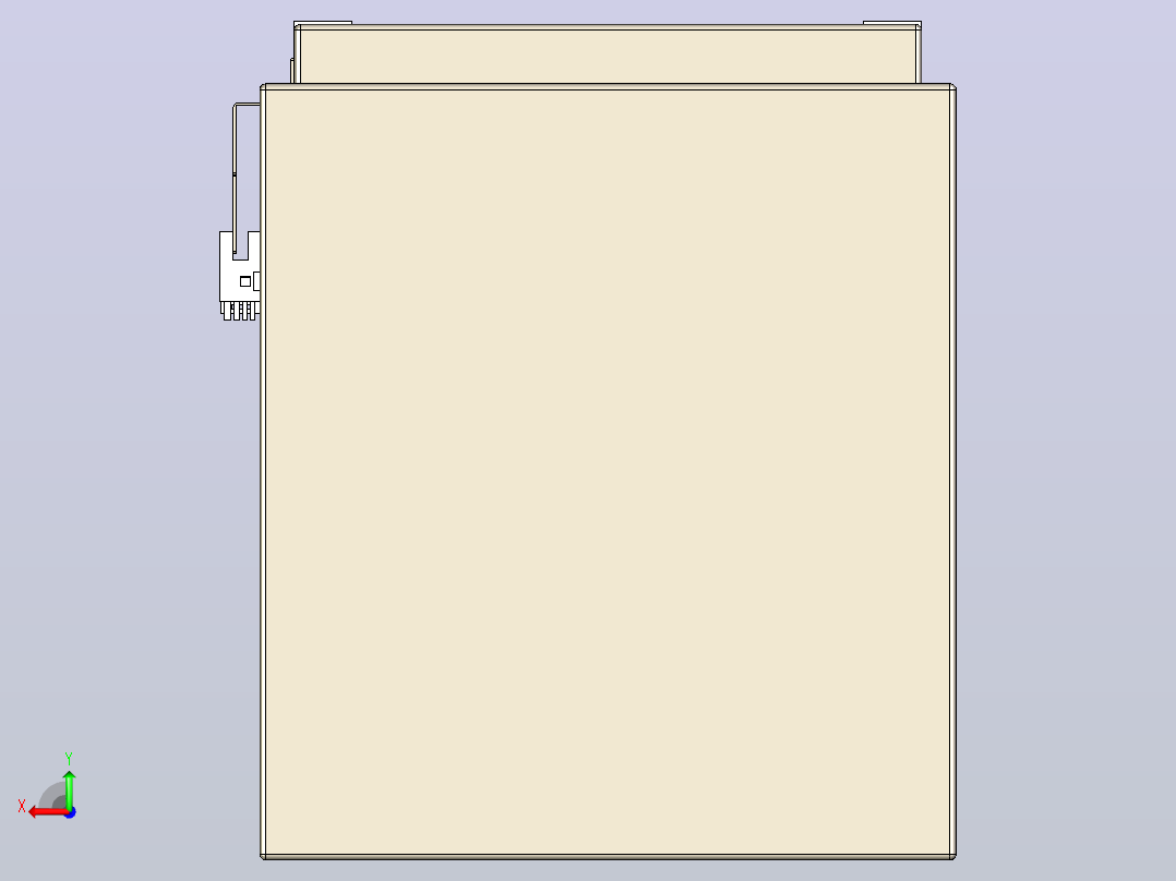 滚珠丝杠直线轴带导轨全封闭TPA-HCR-220D-3210C-L650-MP-C-P1K-N3后视图