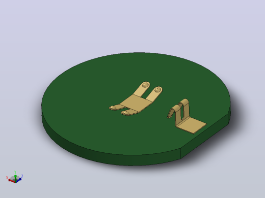 PCB电池充电座