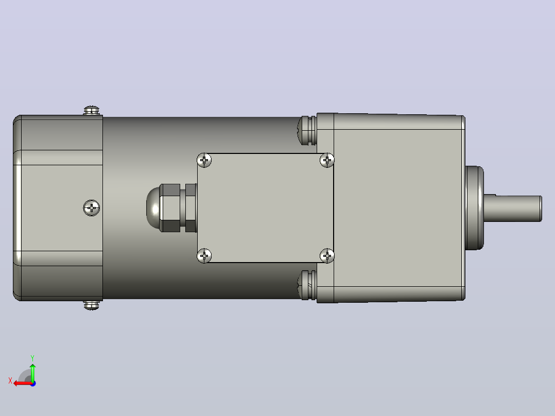 调速电机5IK40RGN-CT 5GN3K～18K后视图