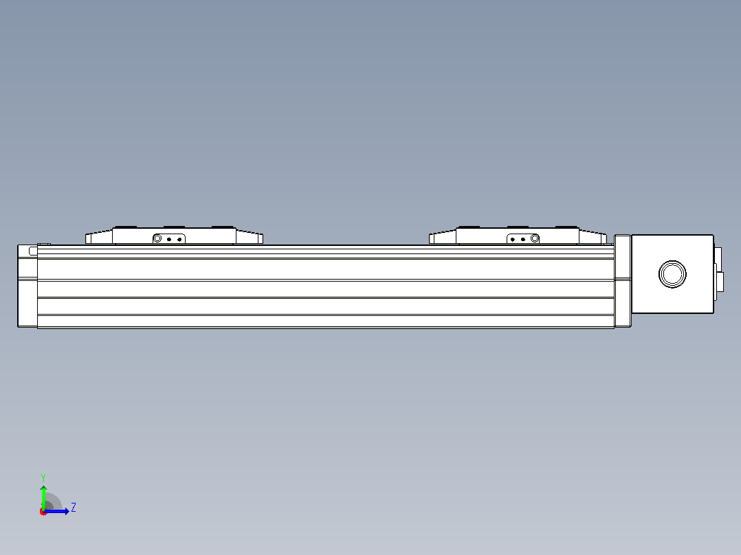 皮带直线轴双滑块型TPA-GCBS-80-P60-L50-DL-M20-N3左视图