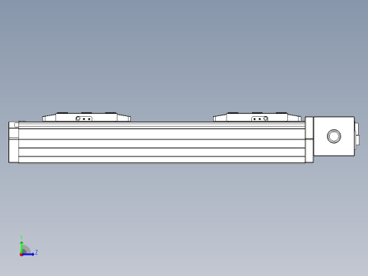 皮带直线轴双滑块型TPA-GCBS-80-P60-L50-DL-M20-N3左视缩略图