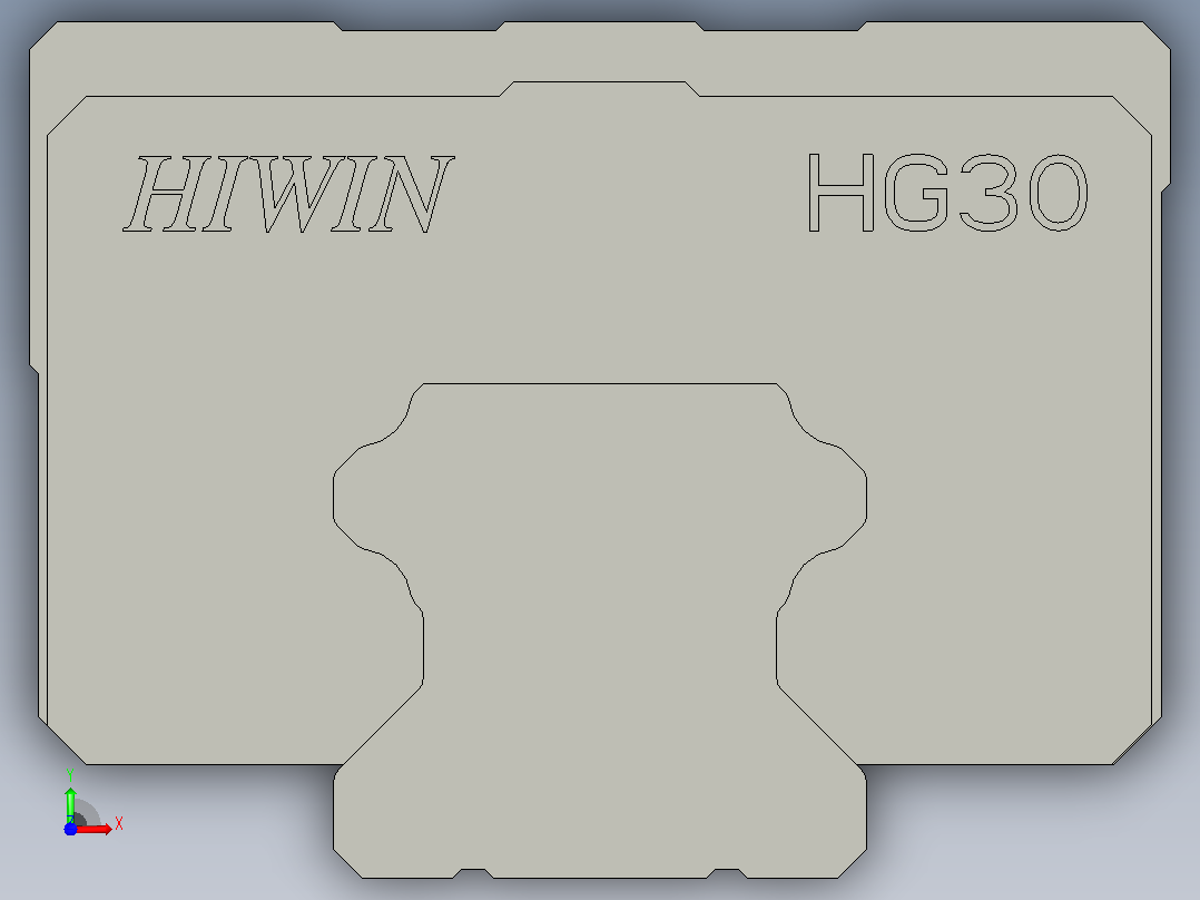 HGH30HA上银KK直线模组..rar.rar前视图