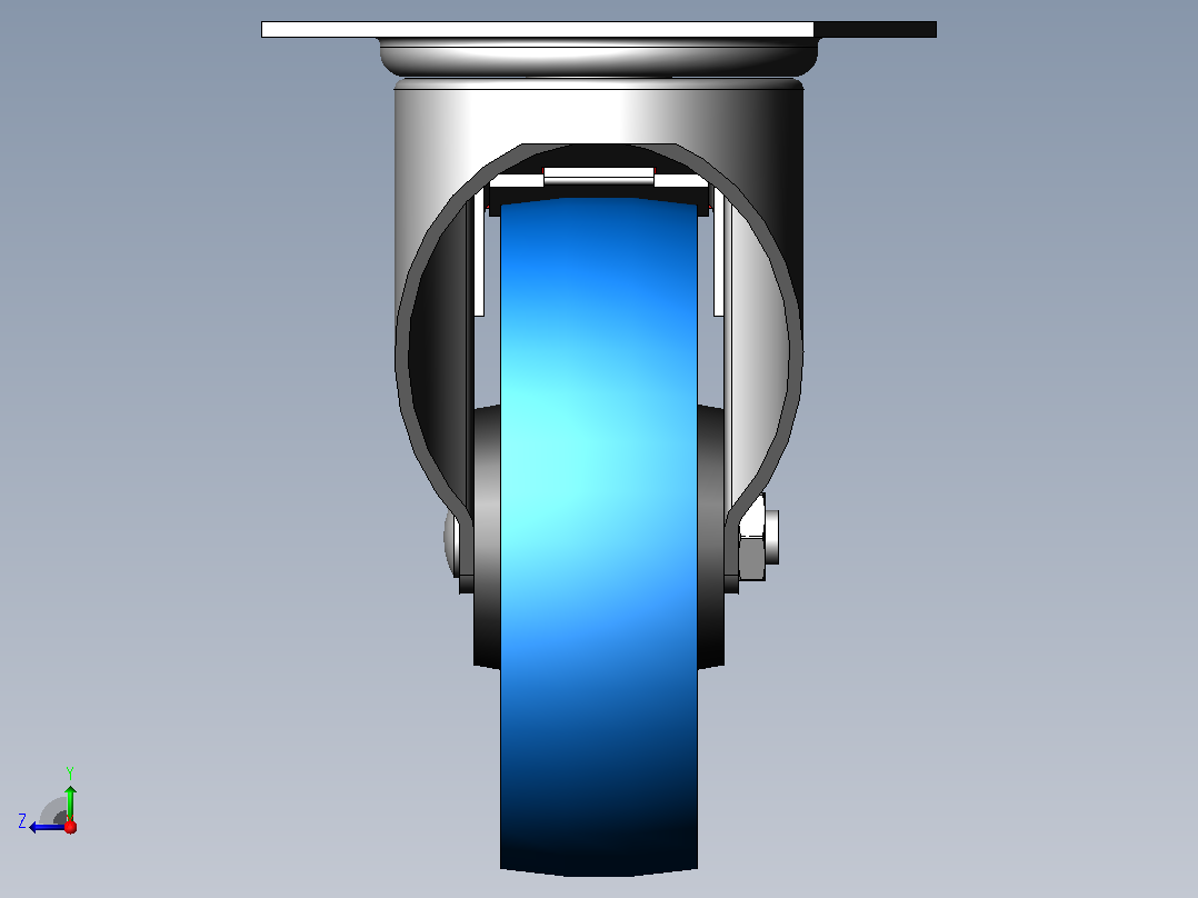 Wheel-5812665433DS-Swede-Wheel脚轮右视图