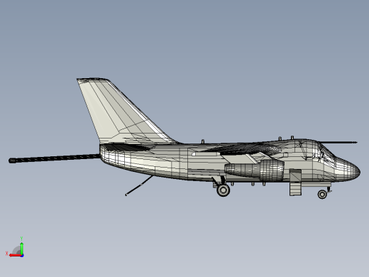 lockheed-s-3-viking飞机后视缩略图