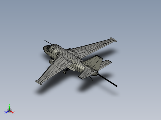 lockheed-s-3-viking飞机正等轴测缩略图