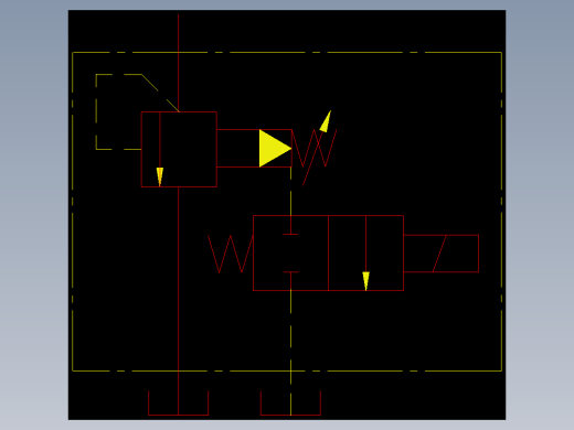 cad液压系统原理图元件符号库图纸素材10