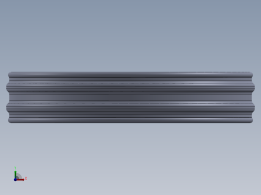 坎帕诺罗前轮3D模型前视缩略图