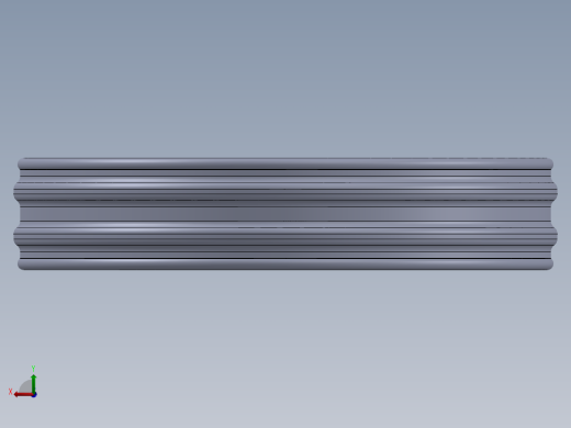 坎帕诺罗前轮3D模型后视缩略图