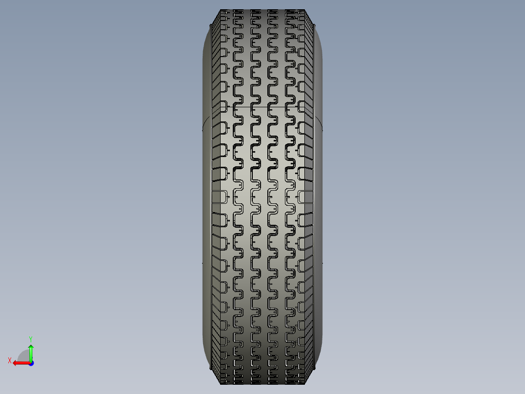 法拉利 156汽车轮胎3D模型后视图