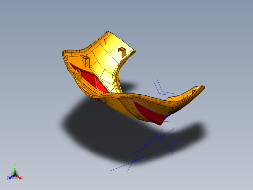 巴西本田弯梁摩托前面板
