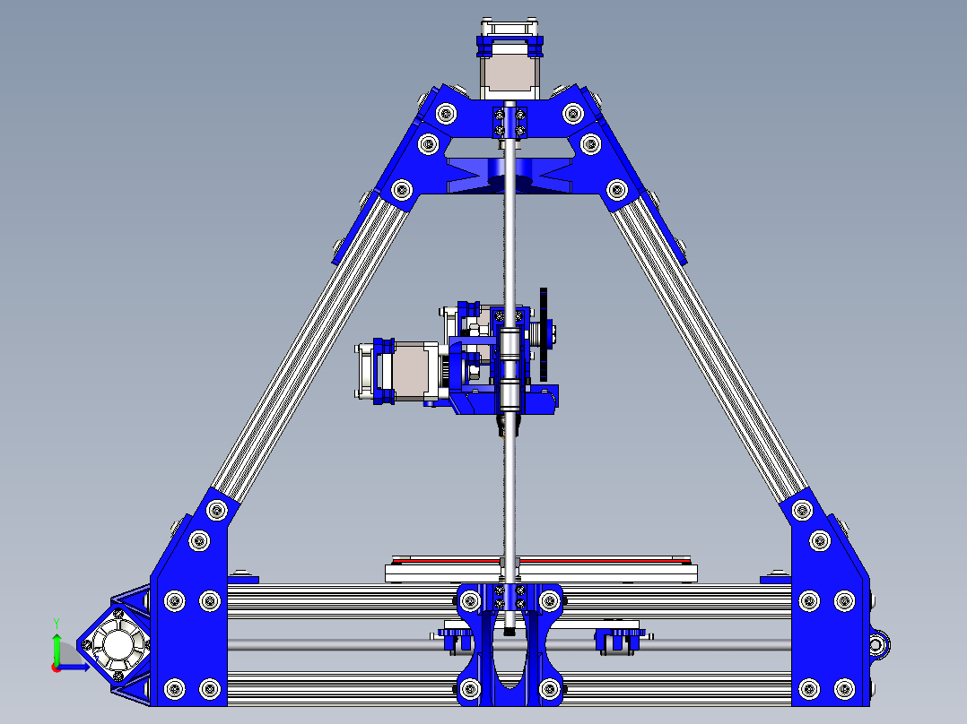 9_5轴打印机左视图
