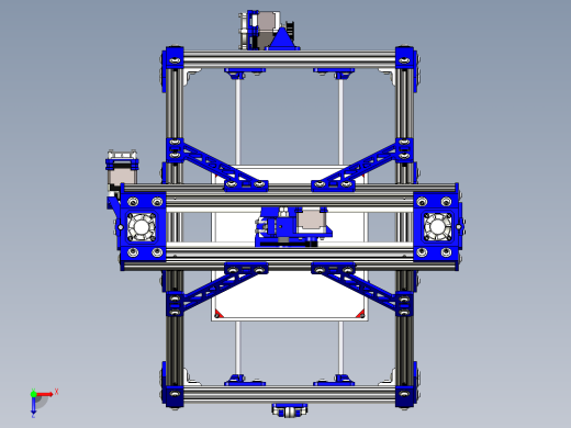 9_5轴打印机俯视缩略图