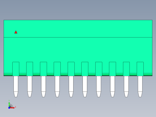 DEGSON 15EDG 系列 2.5mm 接线端子包-15EDGVC-2.5-10P-14-00AH前视缩略图