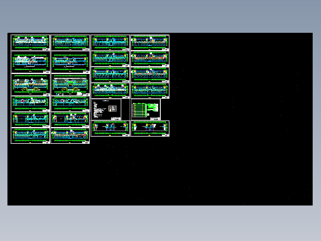 小高层多联机空调图纸