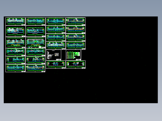小高层多联机空调图纸