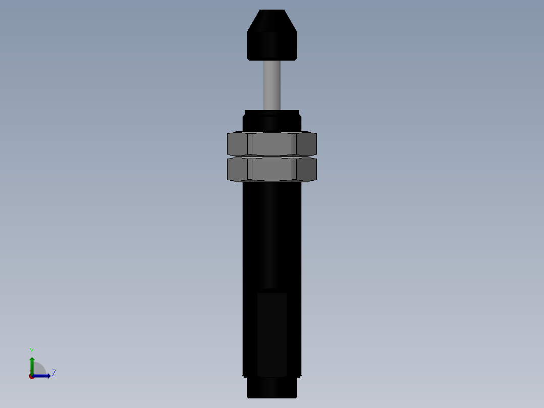 缓冲器ACA1412-1左视图