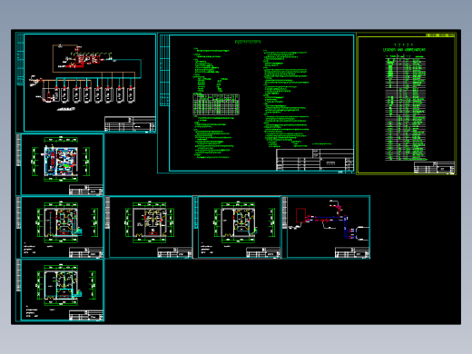 某大学P2生物实验室净化空调图