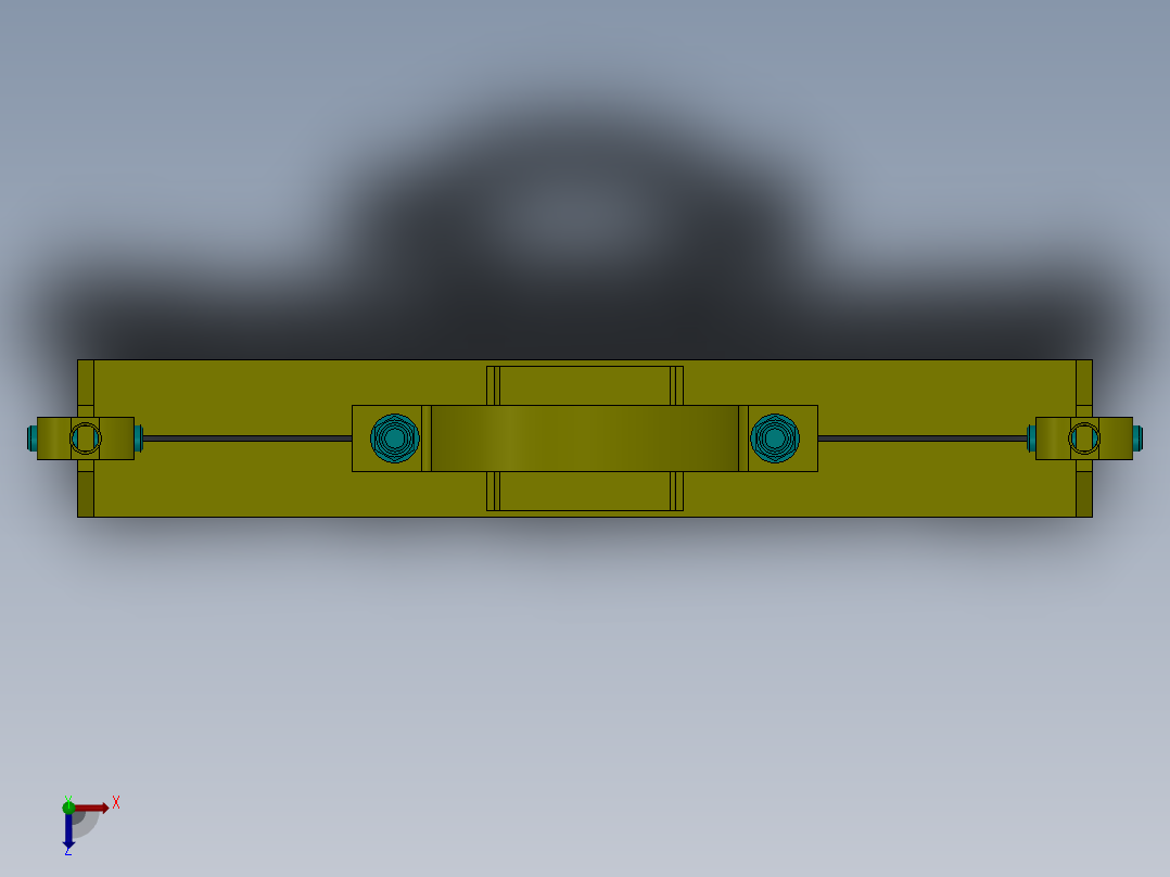 支架 (24)俯视图