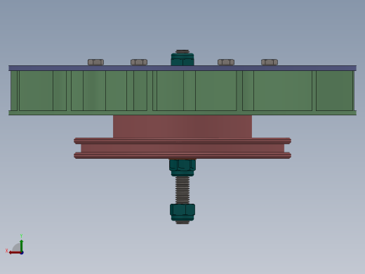 汽轮发电机旋叶后视缩略图