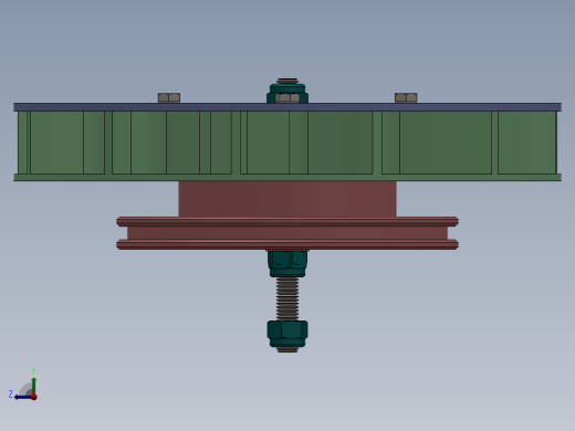 汽轮发电机旋叶右视缩略图