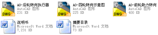 QC028-汽车四轮转向传动系统设计汽车类设计[全套CAD和文档]缩略图