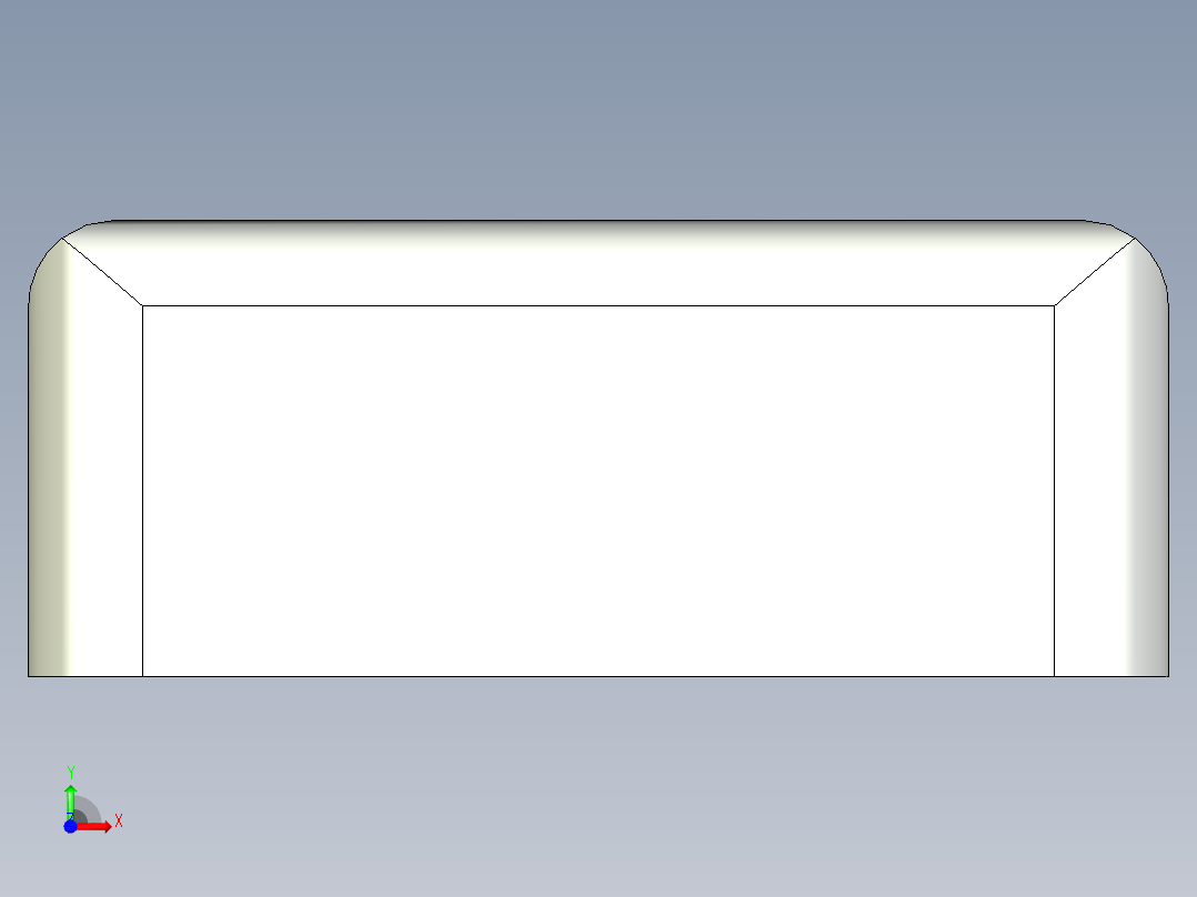 型材-KJN 40X80 FOOT PLATE KJN4080FP前视图