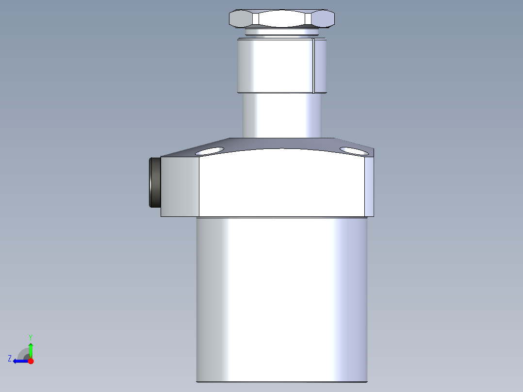 KOSMEKLT0650-CL-Y45多系列多零件图纸模型多系列多零件图纸模型右视图