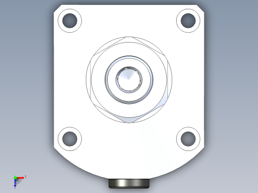 KOSMEKLT0650-CL-Y45多系列多零件图纸模型多系列多零件图纸模型俯视缩略图