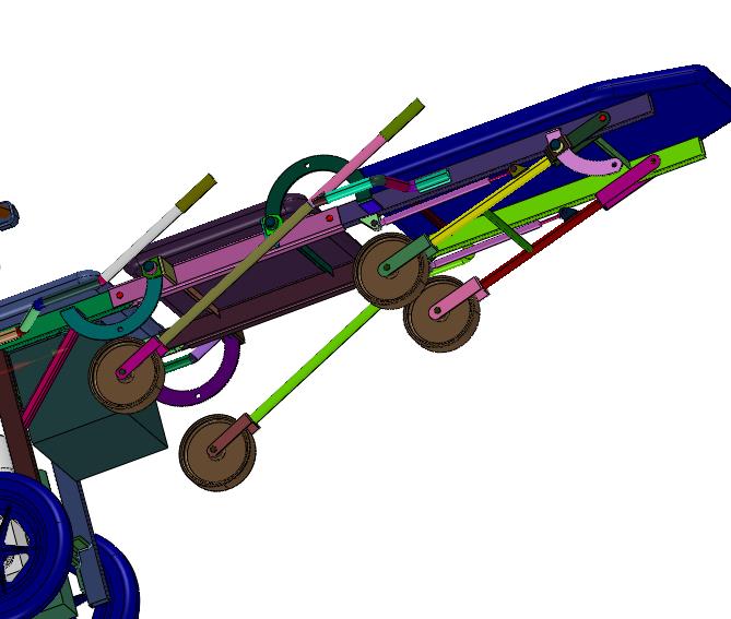 电动担架救援转运车