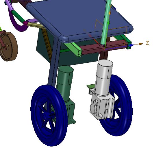 电动担架救援转运车