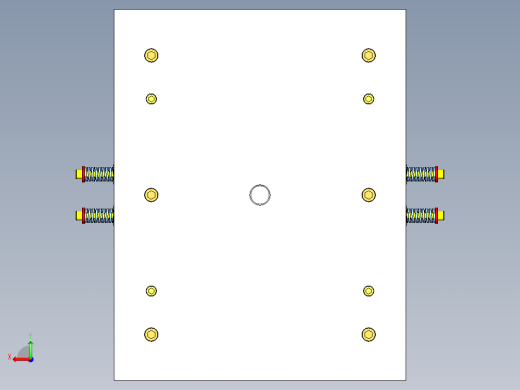 洗衣机机盖注塑模具设计-半圆形【三维UG】下发客户后视缩略图