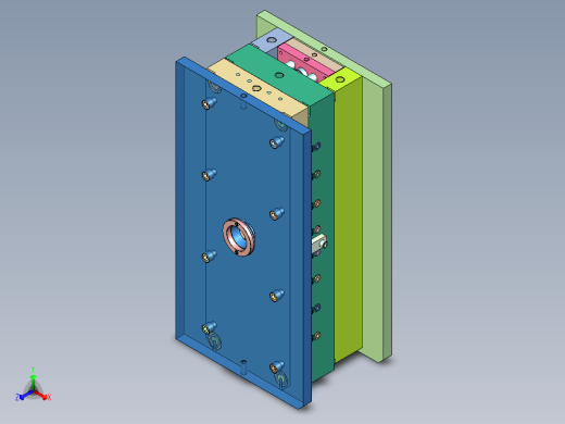 拼条灯条（注塑模具）