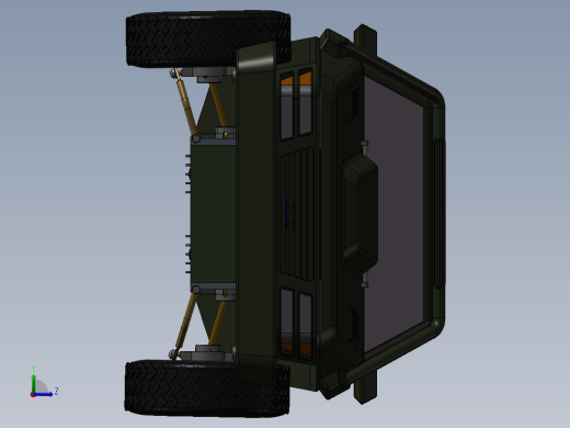 水陆两用汽车左视缩略图