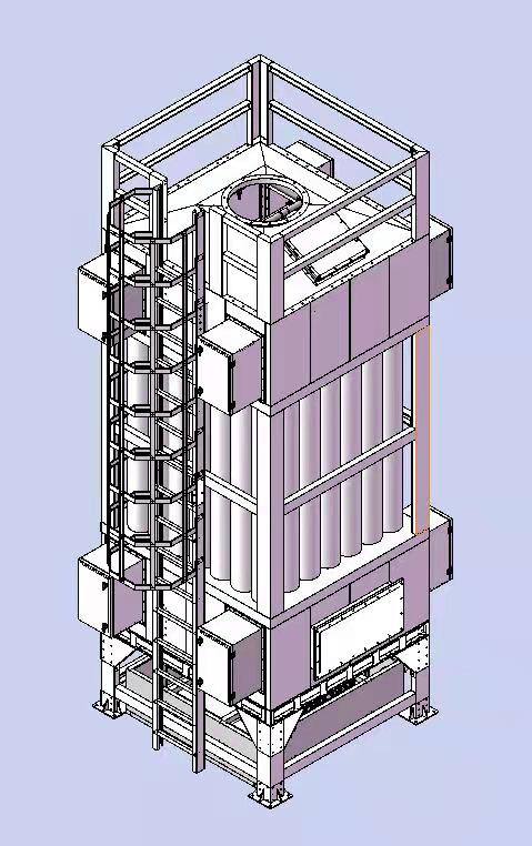 1万风量湿电除尘器图纸缩略图