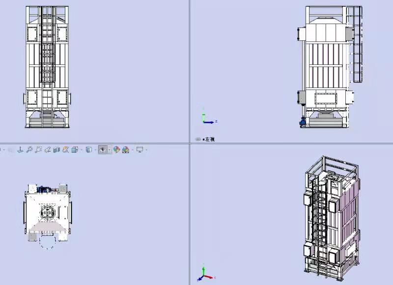 1万风量湿电除尘器图纸