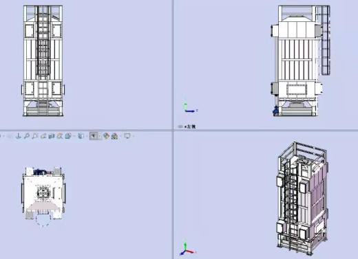 1万风量湿电除尘器图纸缩略图