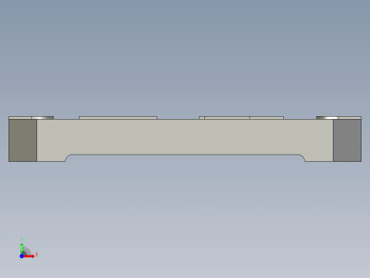 泵体镗孔夹具前视缩略图
