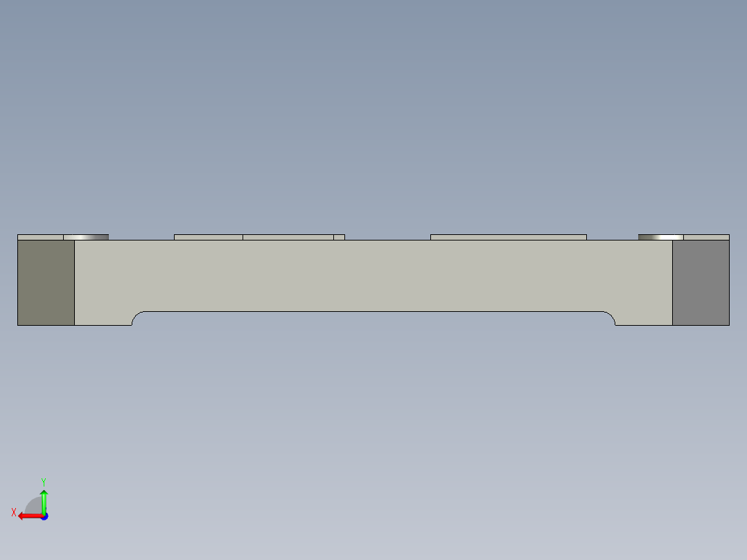 泵体镗孔夹具后视图
